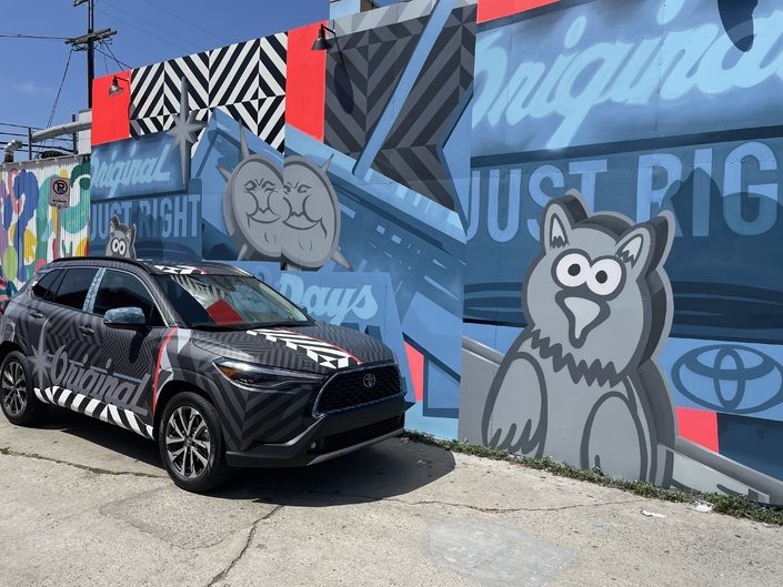 Toyota Corolla Cross par Trav MSK